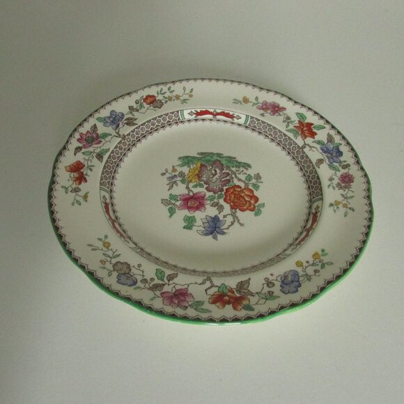 Vintage 9" lunch plate, Chinese Rose design, Copeland Spode (Lot 1) - Picture 4 of 12